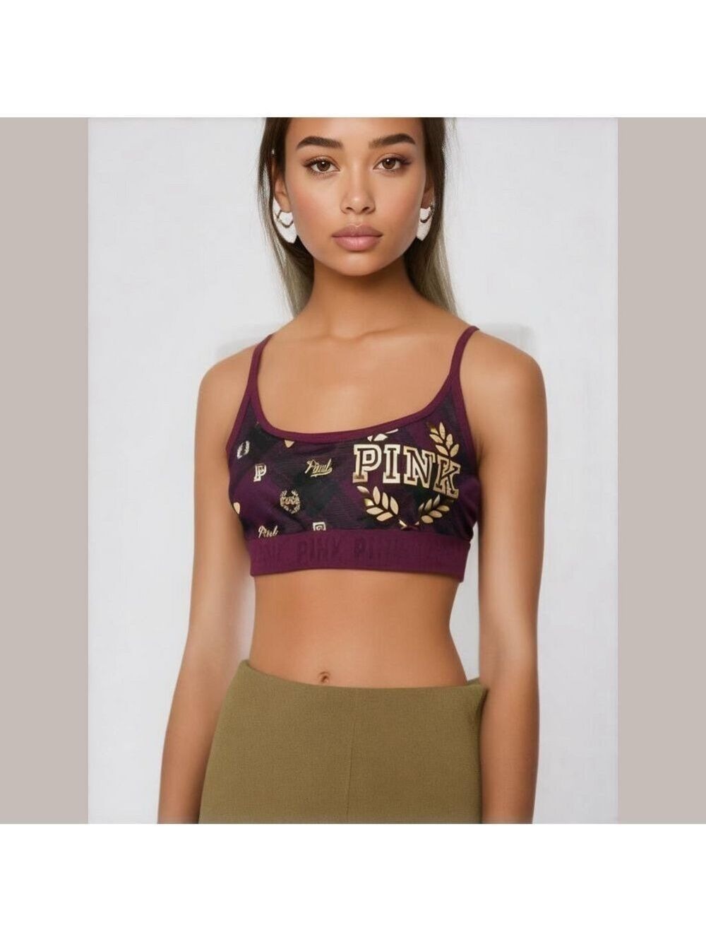 𝅺Victoria’s Secret Pink Ultimate Scoop Lightly Lined Sports Bra
